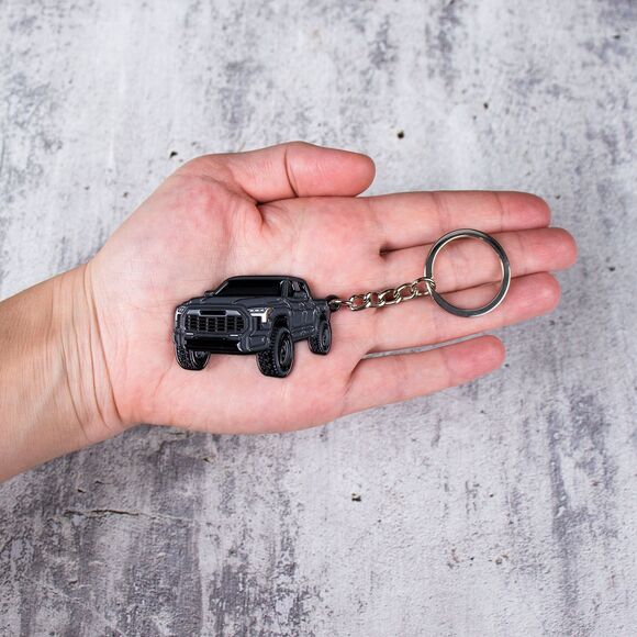 Tundra Accessories Metal Tundra Keychain 2024 2023 - Key Ring Toy Truck - Picture 9 of 10